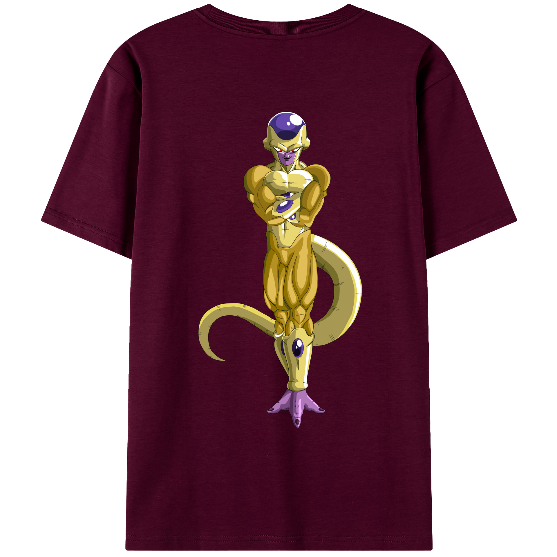 （画像用） ドラゴンボール フリーザ DRAGON BALL Frieza レディース半袖Tシャツ(バックプリント)